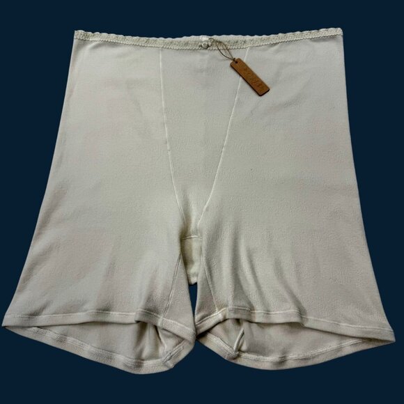 SKIMS Lace Pointelle Boxer Shorts Lot of 2 Sky Bone 4X - Picture 3 of 11